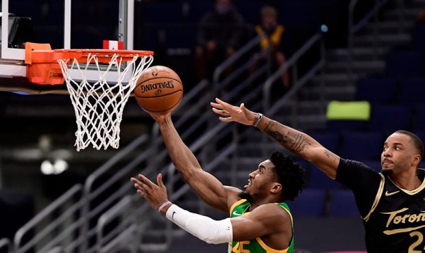 Donovan Mitchell Hits Clutch Shots Late To Give Jazz Win Over Raptors