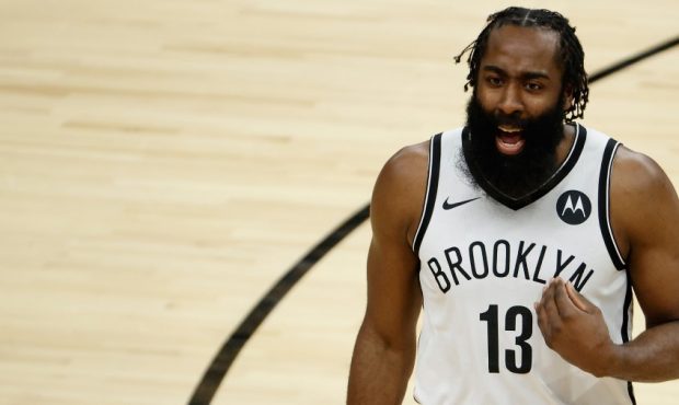 James Harden of the Brooklyn Nets (Photo by Christian Petersen/Getty Images)...