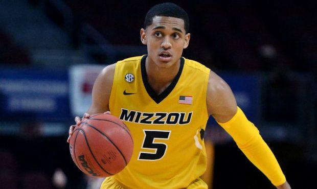 Utah Jazz guard Jordan Clarkson in college at Missouri (Photo by Ethan Miller/Getty Images)...