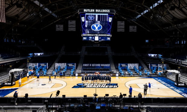 BYU Basketball - Hinkle Fieldhouse - NCAA Tournament...