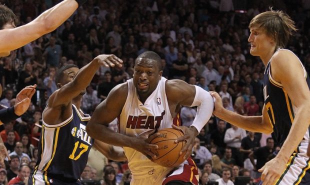 Dwyane Wade - Utah Jazz - Miami Heat...