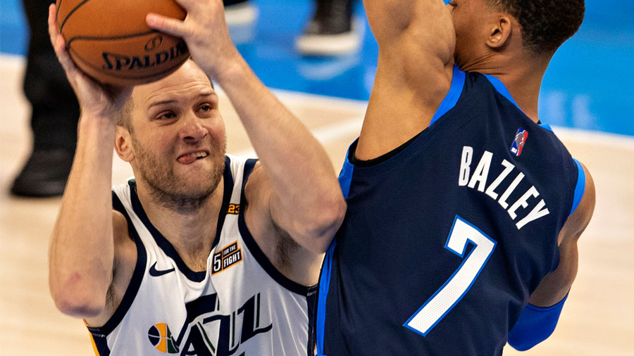 Bojan Bogdanovic primed for playoffs as Utah Jazz star explodes