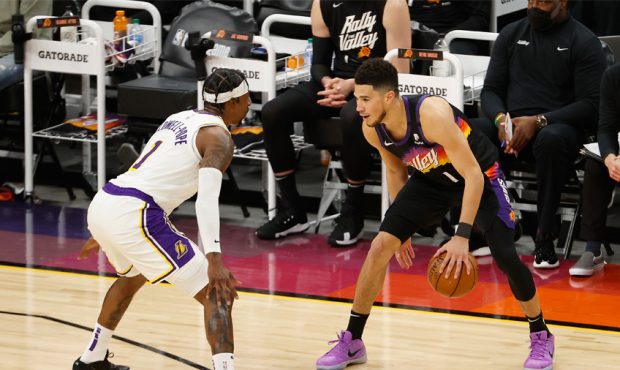 Devin Booker - Phoenix Suns vs. Los Angeles Lakers - Game 1...