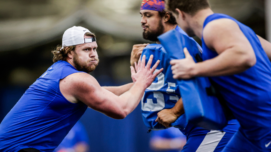 Carolina Panthers OL Brady Christensen is Done for the Season