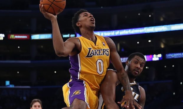 Nick Young - Los Angeles Lakers - Derrick Favors - Utah Jazz...