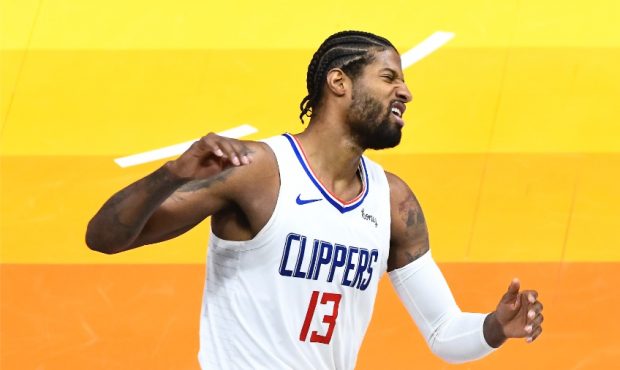 Clippers' Paul George Responds After Jazz Fans Chant 'Playoff P' During Game 1 Win