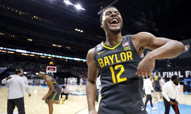 Baylor guard and Utah Jazz draft choice Jared Butler (Photo by Jamie Squire/Getty Images)...
