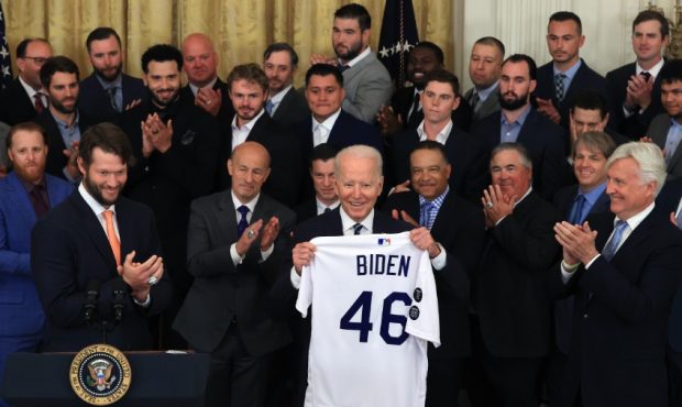 President Joe Biden - Los Angeles Dodgers...