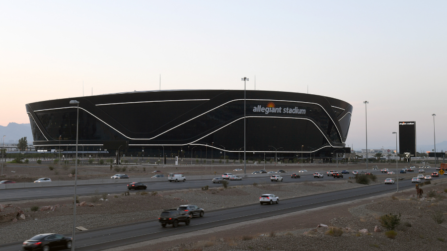 Four of the five Nevada high school state title games to be played at  Allegiant Stadium