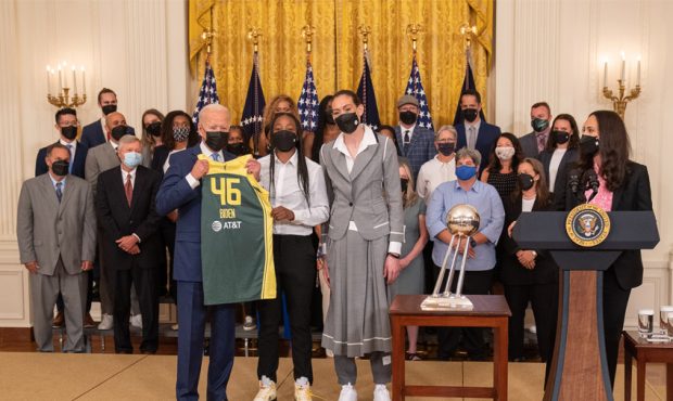 Seattle Storm White House Visit...