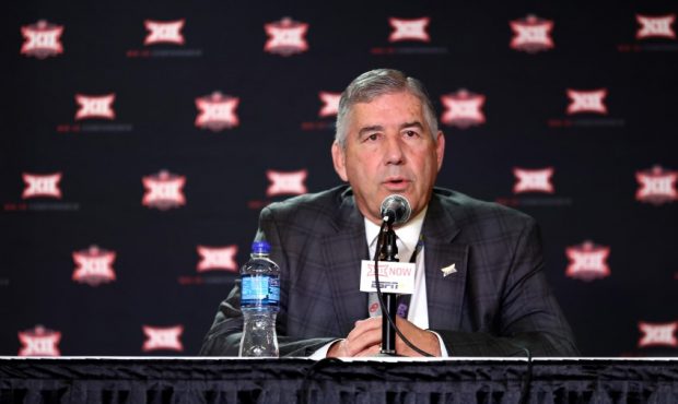 Big 12 commissioner Bob Bowlsby (Photo by Jamie Squire/Getty Images)...