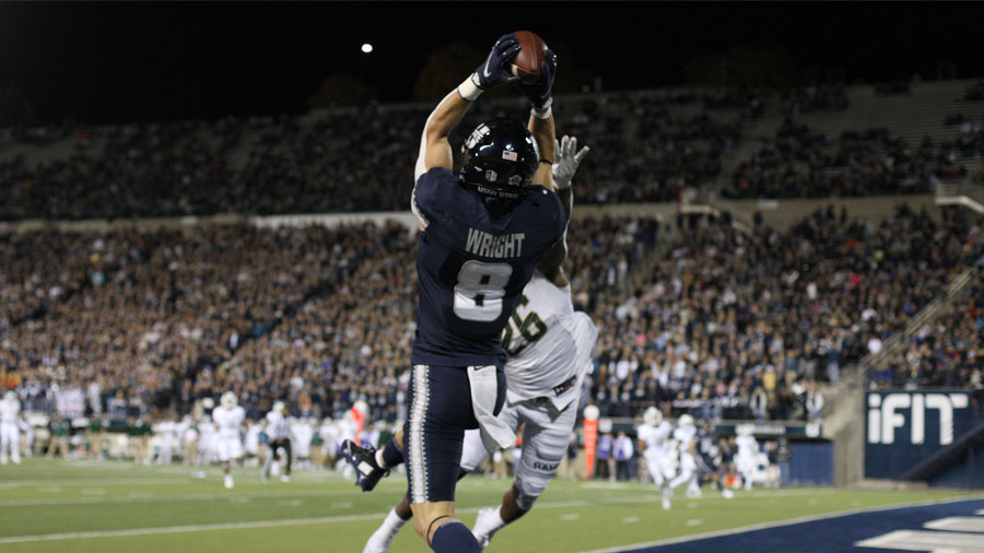 Utah State WR Derek Wright Signs UDFA Deal With Carolina Panthers