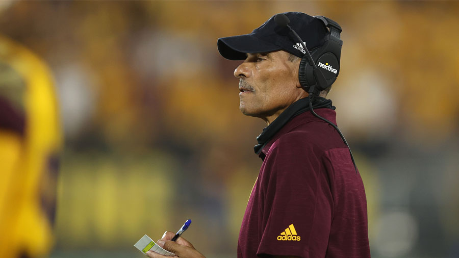 Photos: ASU football coach Herm Edwards