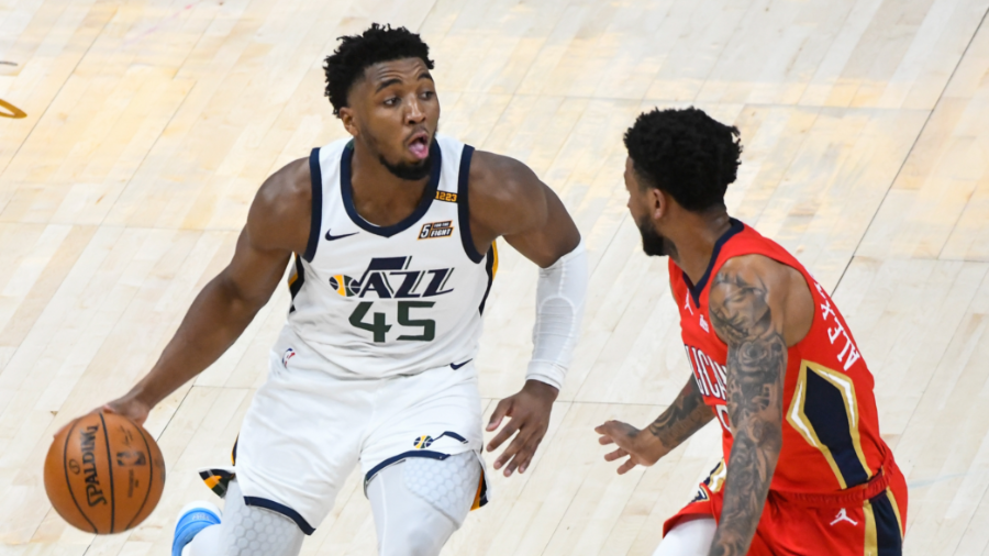 Jazz Guard Donovan Mitchell Breaks Pelicans Ankles For Second Time