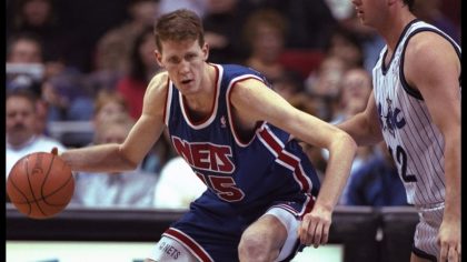 Former BYU great and longtime NBA center Shawn Bradley (Credit: ALLSPORT USA/Allsport)...