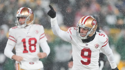 Robbie Gould - San Francisco 49ers - Green Bay Packers...
