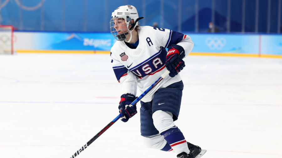 Hilary Knight - USA Hockey - Beijing 2022...