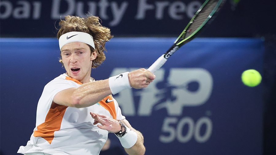 andrey rublev tennis russia...