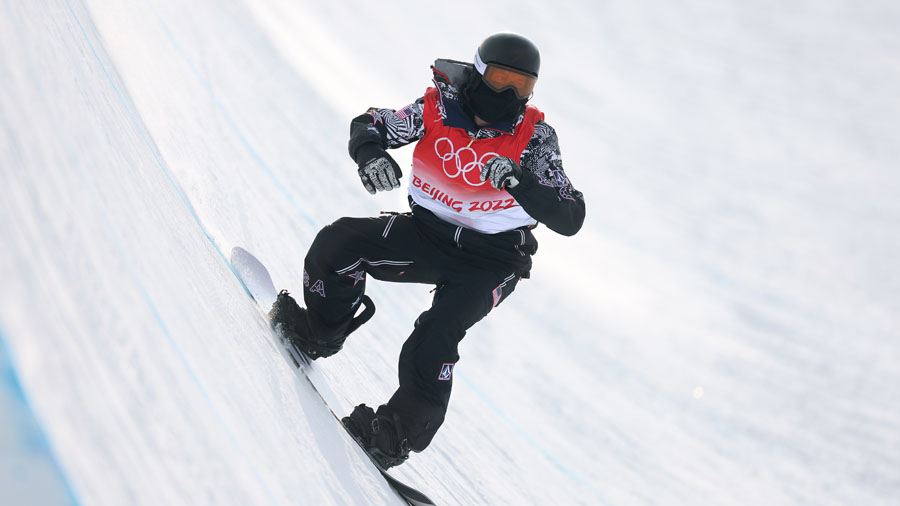 Shaun White - Snowboarding Qualifying...