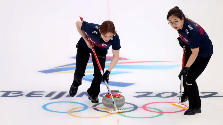 South Korea curling - Beijing 2022...