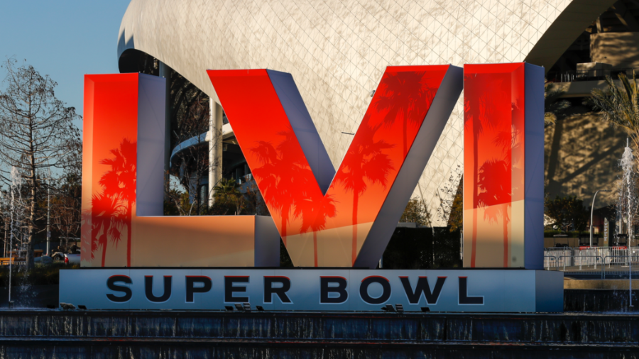 Super Bowl LVI logo...