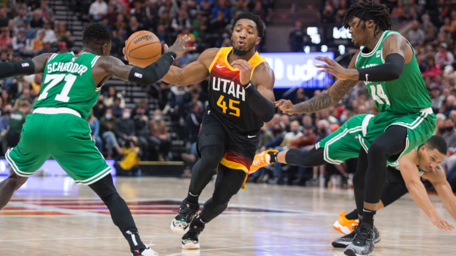 Donovan Mitchell - Utah Jazz - Boston Celtics...