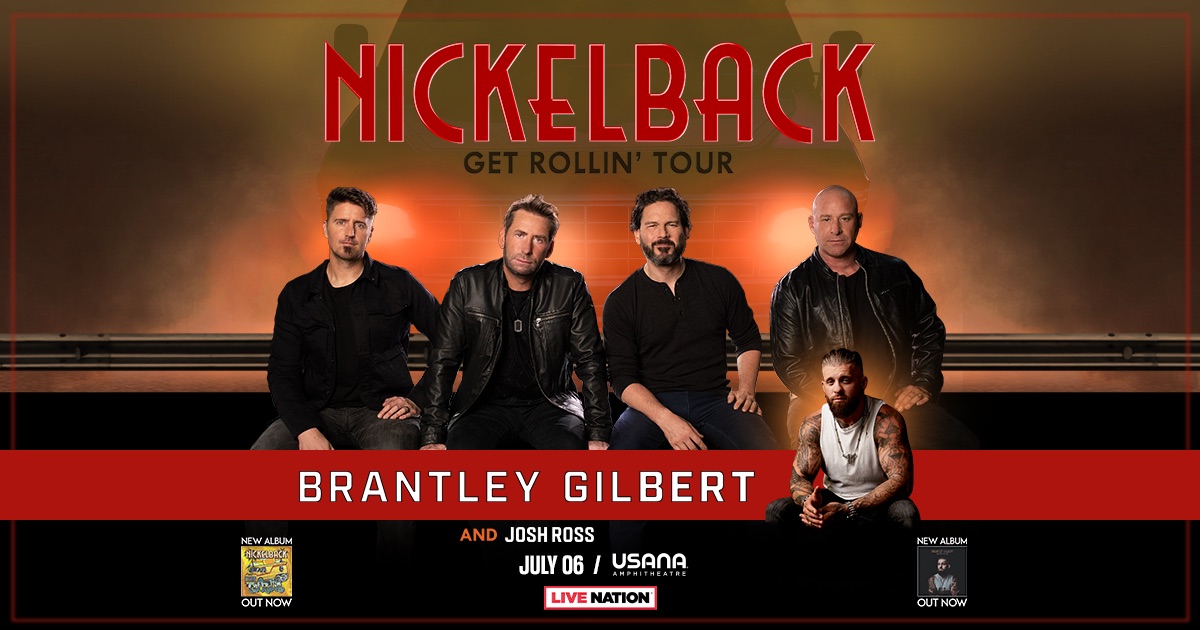 Nickelback + Brantley Gilbert photo