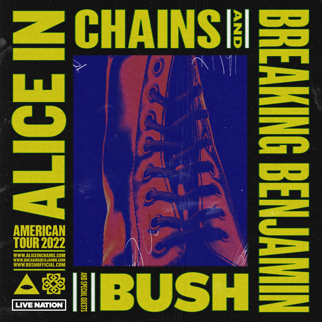 Alice In Chains and Breaking Benjamin: American Tour 2022 photo