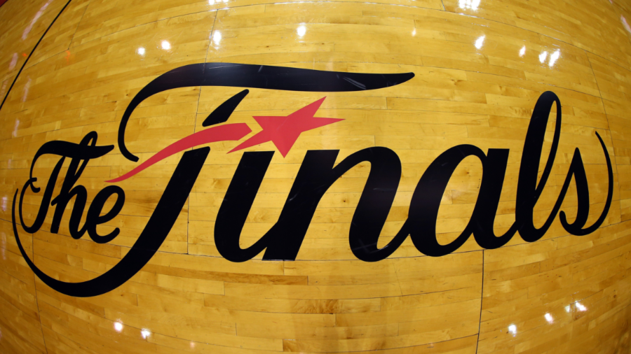 NBA Finals logo...