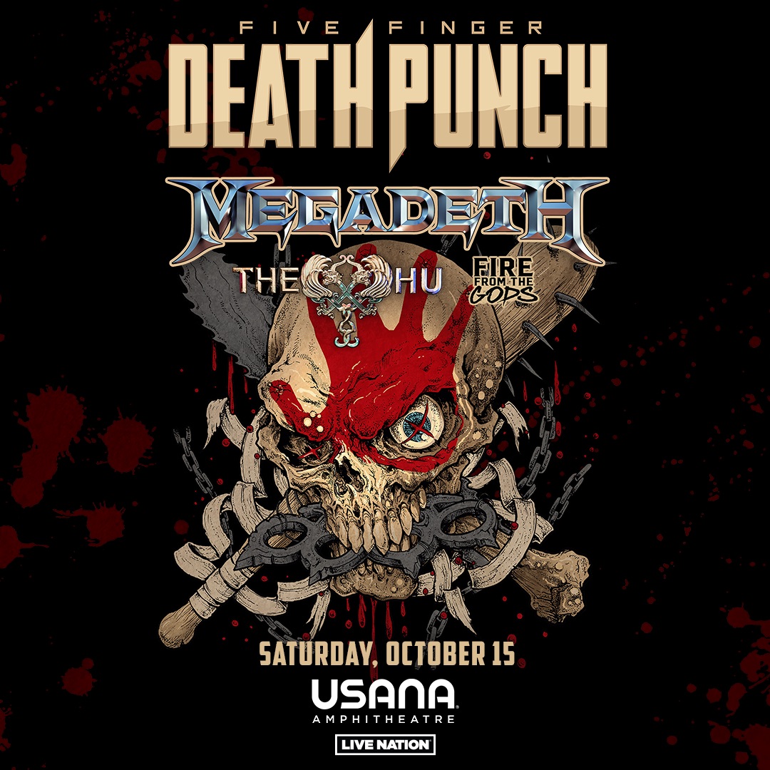 Five Finger Death Punch / Megadeath / The HU photo