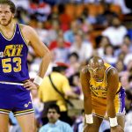 Mark Eaton of the Utah Jazz (Photo by Mike Powell/Getty Images)