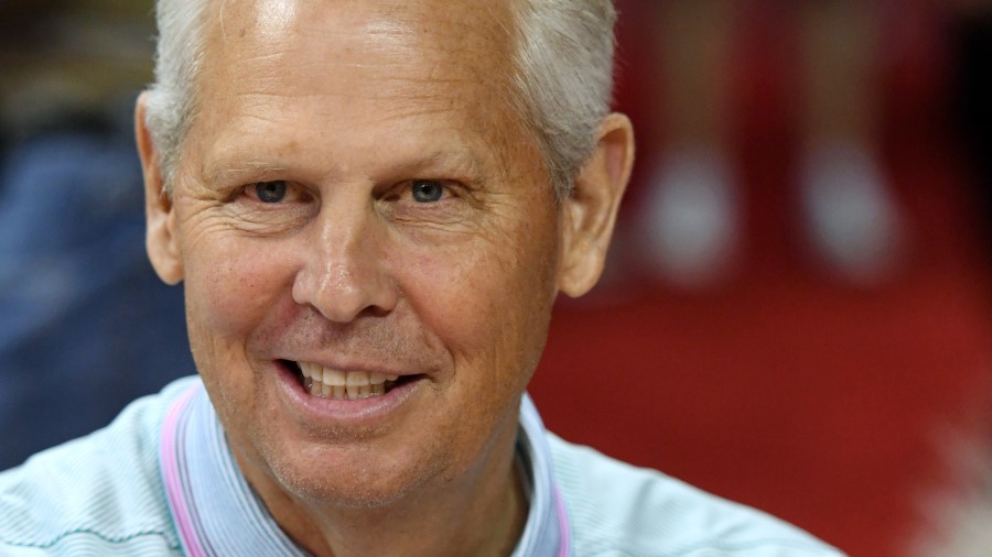 Utah Jazz CEO Danny Ainge (Photo by Ethan Miller/Getty Images)...