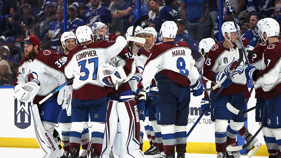 Colorado Avalanche vs. Tampa Bay Lightning - Game 4 Stanley Cup Final...
