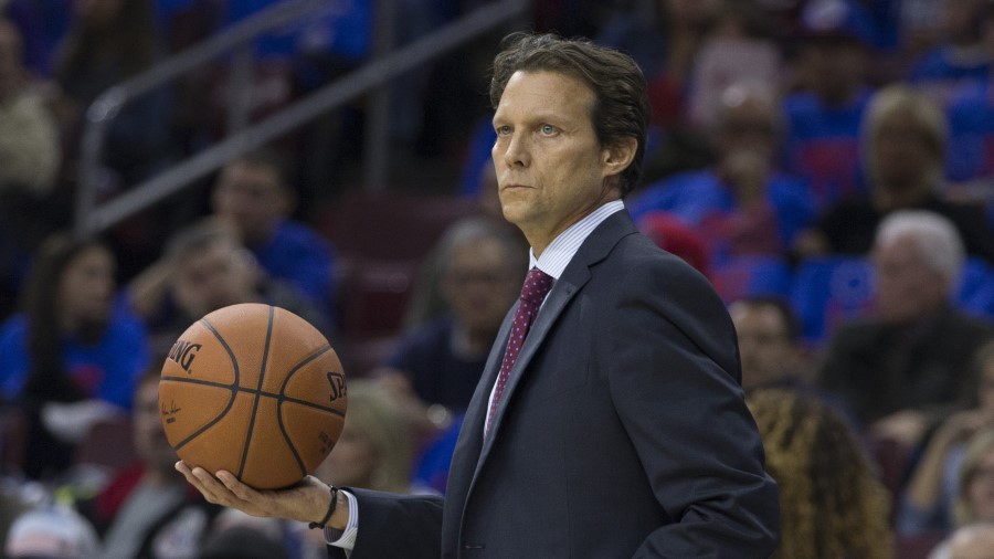 Former Utah Jazz head coach Quin Snyder (Photo by Mitchell Leff/Getty Images)...