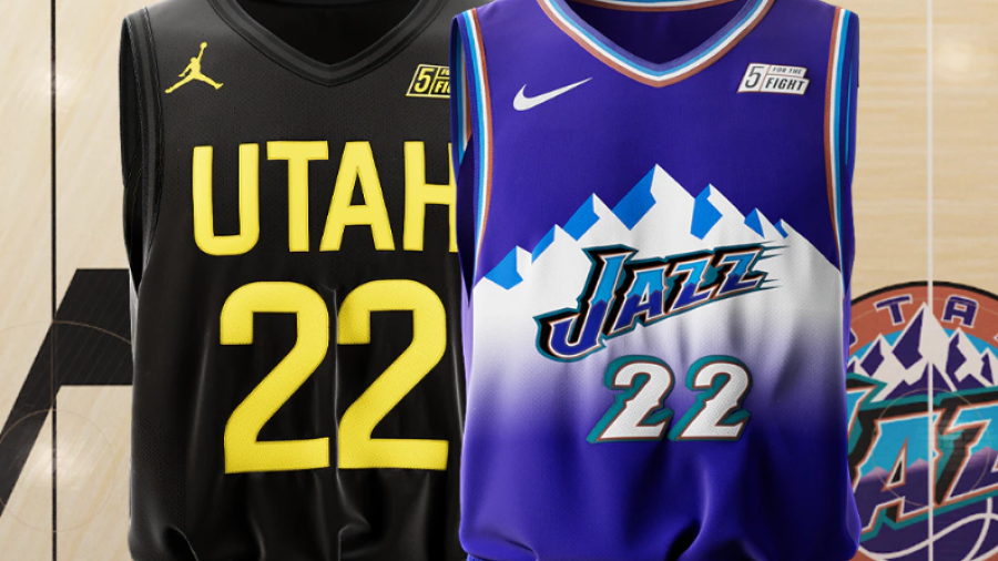 Ranking Each Of The Utah Jazz Rebranded Jerseys