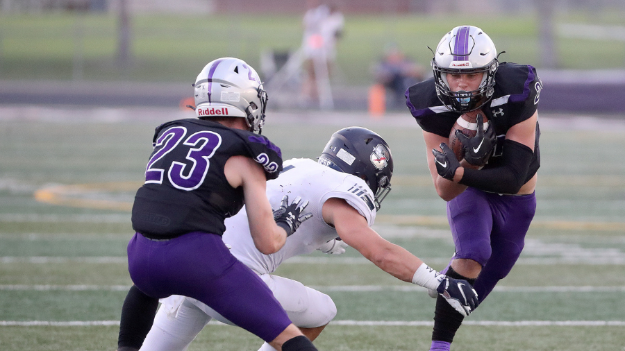 Syracuse plays Riverton in a varsity football game at Riverton High School in Riverton on Friday, A...