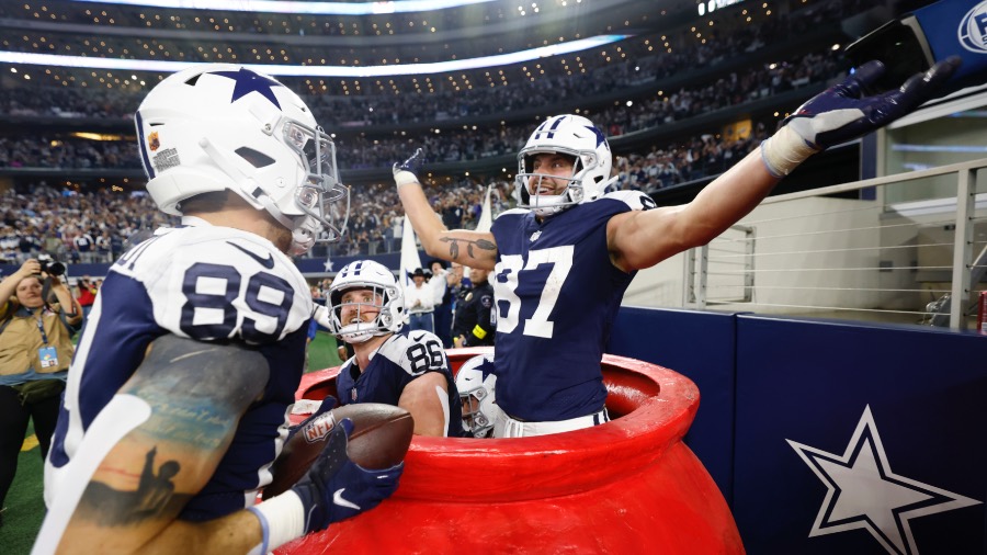 Former Bingham High Star Dalton Schultz Scores First NFL Touchdown In  Cowboys' Win