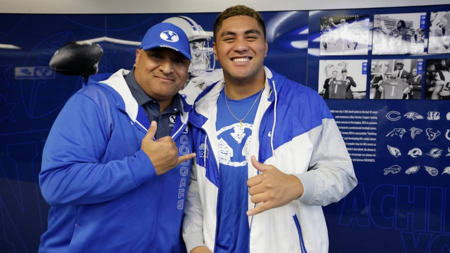 BYU Football, Early Signing Day, Siale Esera...
