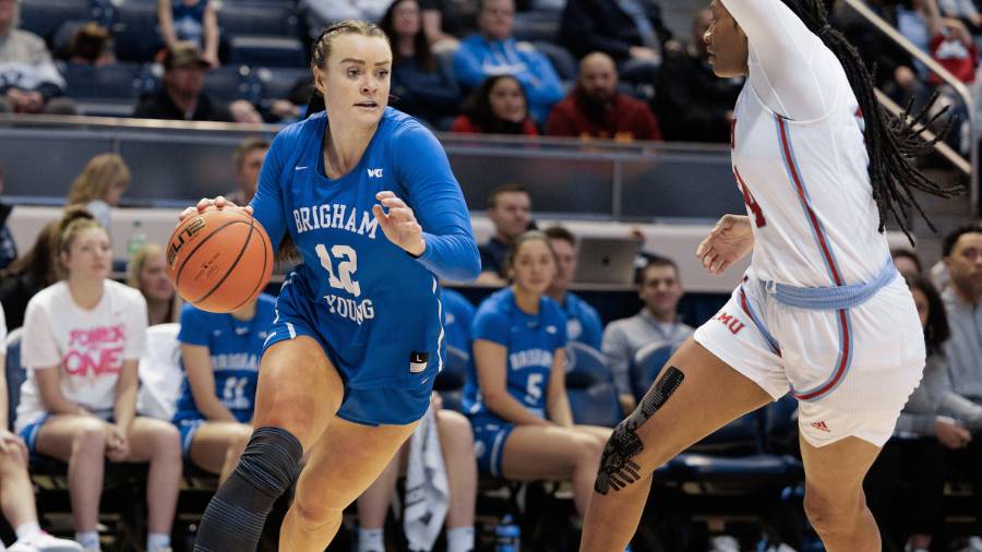 BYU's Lauren Gustin Earns WCC Defensive Player Of The Year