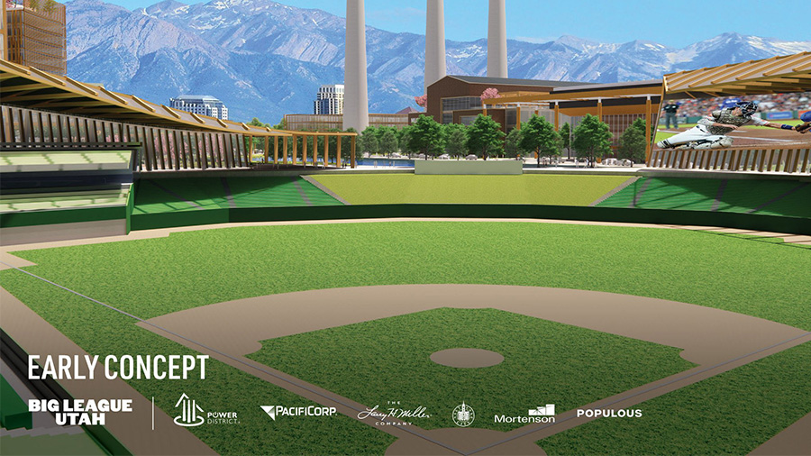 Potential SLC ballpark rendering...