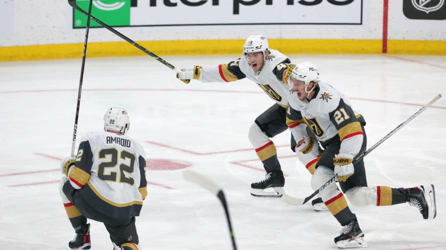 Michael Amadio Scores In 2nd OT, Golden Knights Top Jets 5-4