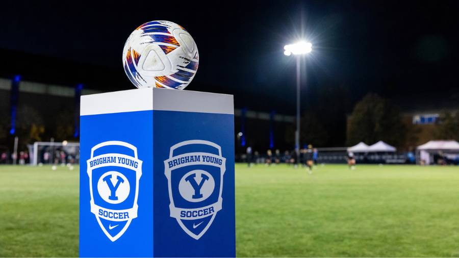 BYU Soccer, Logo, Ball...