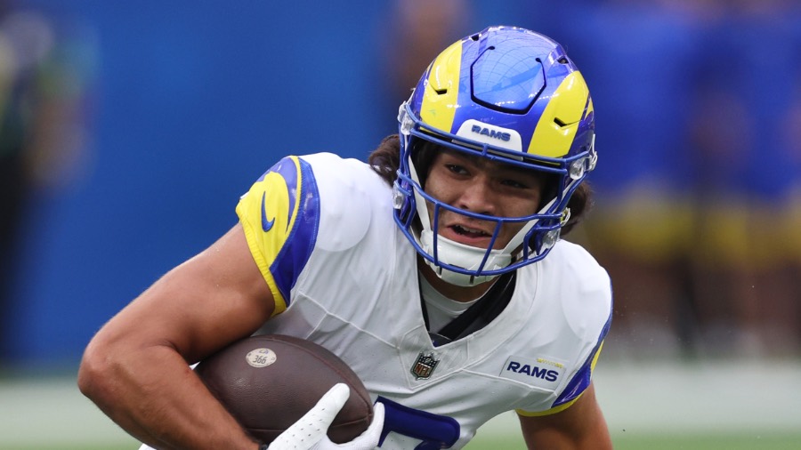 Rams wide receiver Puka Nacua sets NFL single-game rookie record with 15  catches in loss to 49ers