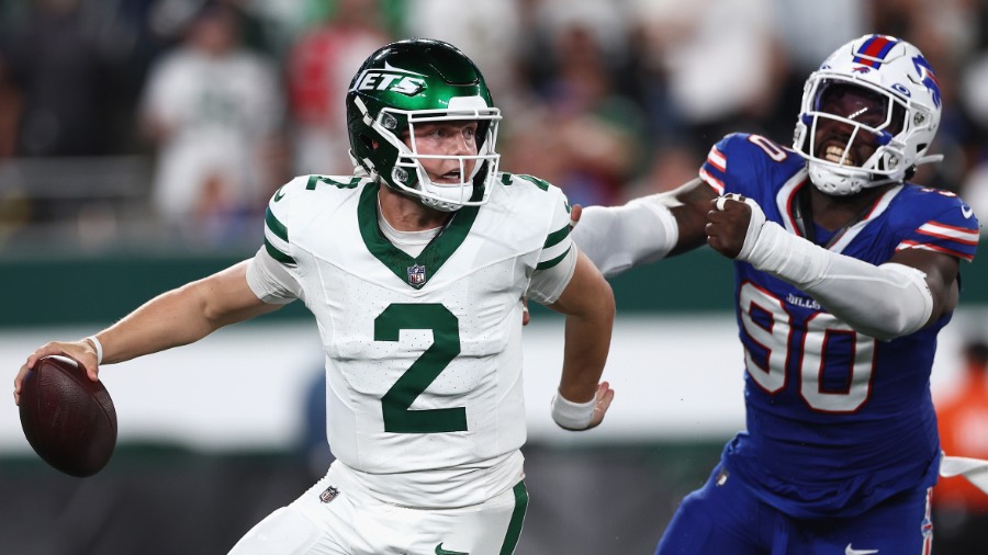 Zach Wilson Throws TD Pass In Jets' Overtime Win Over Bills
