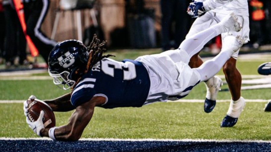 Faison Carries Utah State To Meaningful Win Over Nevada