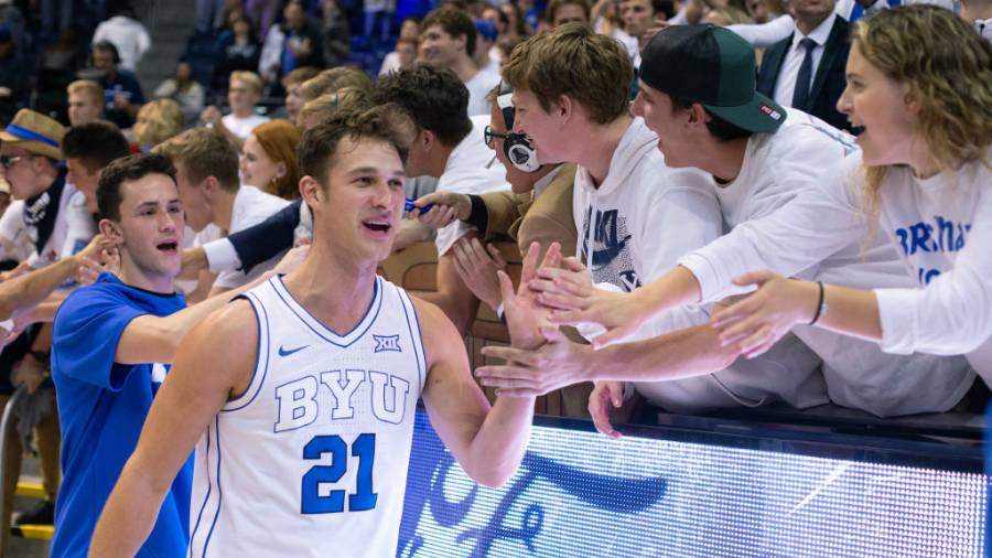 Big 12 Basketball, BYU Cougars, Trevin Knell...