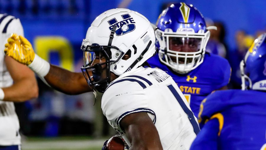 Utah State Aggies usu wr jalen royals Mountain West All-Conference Honors...