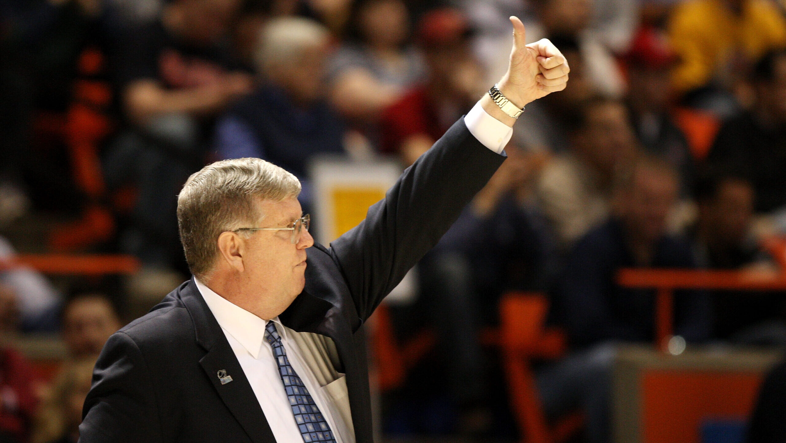 Utah State Aggies Name Basketball Court After Coach Stew Morrill