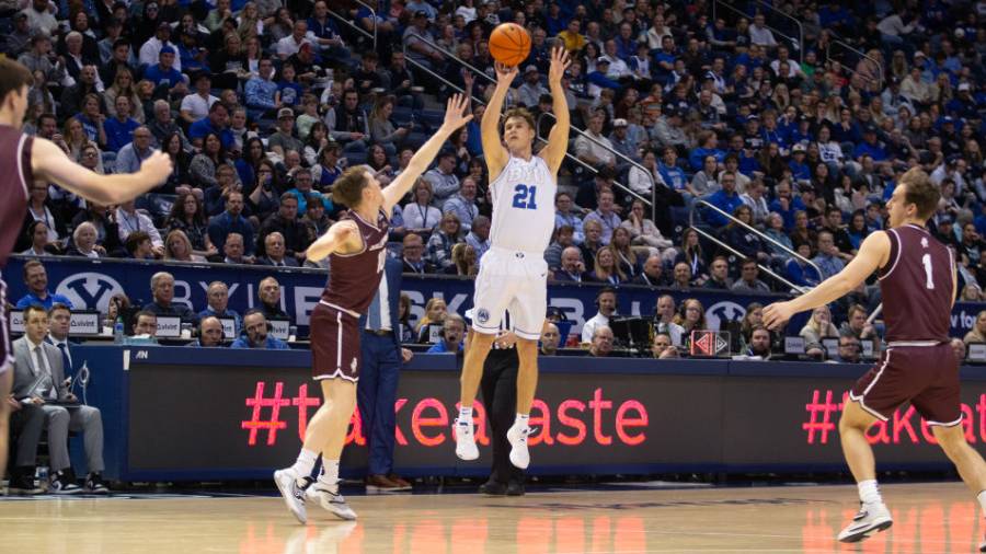 BYU Basketball, Trevin Knell, Three-Point Shooting...
