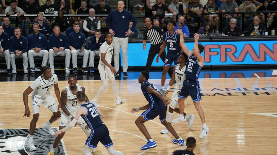 How BYU Basketball Held On To Take Down UCF For First Big 12 Win